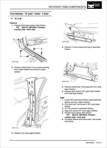 Land Rover Freelander 1 Workshop Repair Manual
